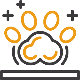 Pet paw icon