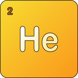 hélium Icône