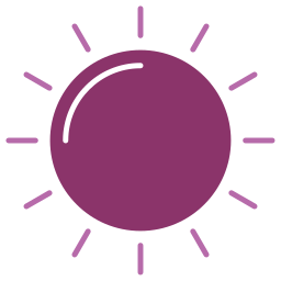 Sun icon