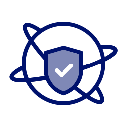 wereldwijde bescherming icoon