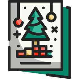 Greeting card icon