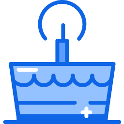 Birthday cake icon