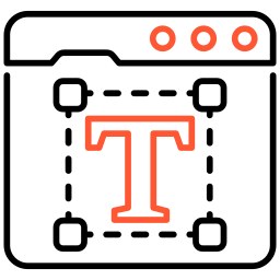 typografia ikona