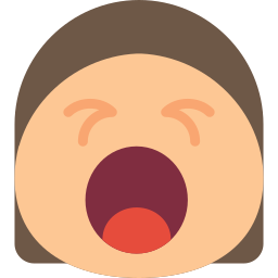 Yawning icon