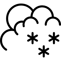 poranny śnieg ikona