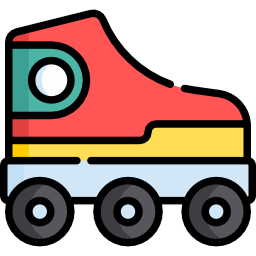 Roller skate icon