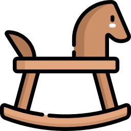 caballo mecedora icono