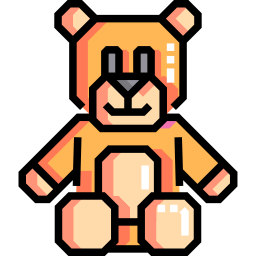 Teddy bear icon