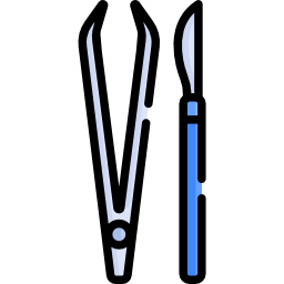 herramientas de cirugia icono