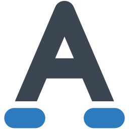 tipografia icona