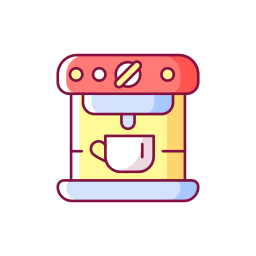 Coffee machine icon