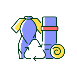 Meditation accessory icon