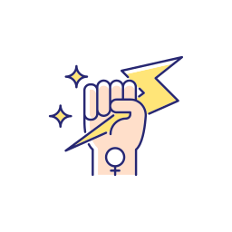 Female movement icon