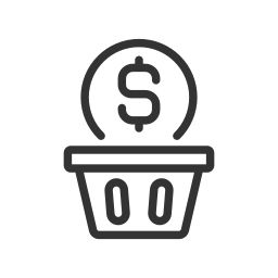 현금 지출 icon
