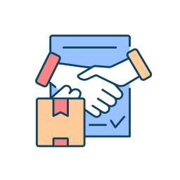 zakelijk partnerschap icoon