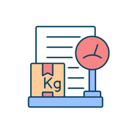 Delivery paper icon