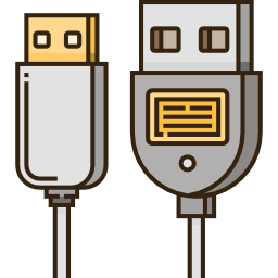 Usb cable icon