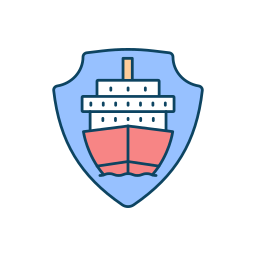 transport maritime international Icône