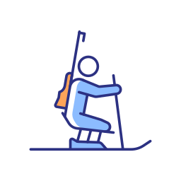 deportista discapacitado icono