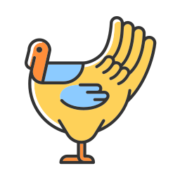 Thanksgiving dinner icon