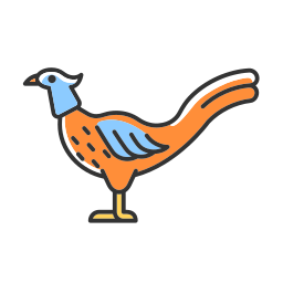 ptak domowy ikona