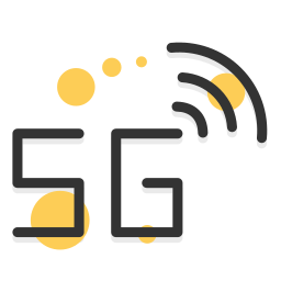 sygnał 5g ikona