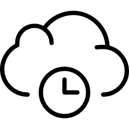 Cloud computing icon