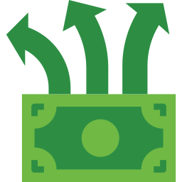 Transfer money icon