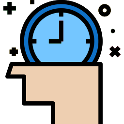 Time mind icon