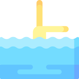 nuoto sincronizzato icona