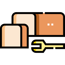 Sponge cake icon