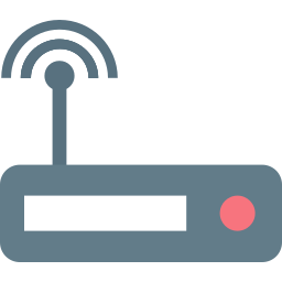 conexión inalámbrica a internet icono