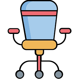 Сидящий стул иконка