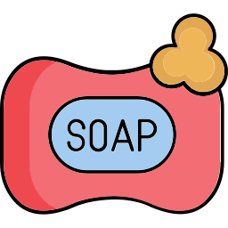 barre de savon Icône