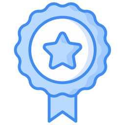 Shopping badge icon