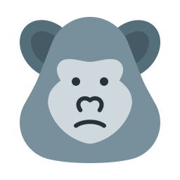 gorila icono