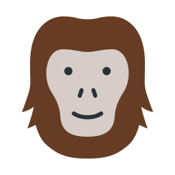 orangutan icona