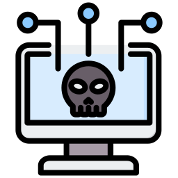 Cybercrime icon