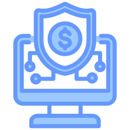 Cyber insurance icon