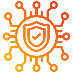 cyber-verdediging icoon