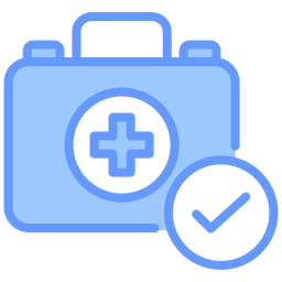 First aid kit icon