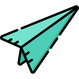 Paper plane icon