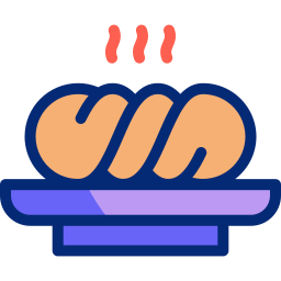 Twisted doughnut icon