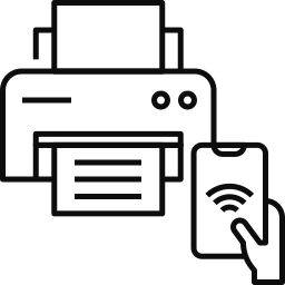 Wireless printing icon