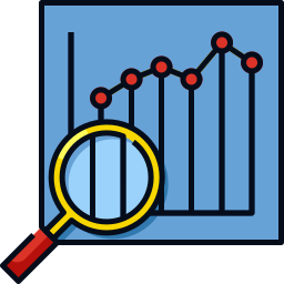 Website statistics icon