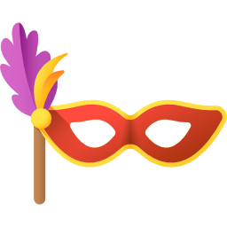 mardi gras icono