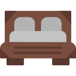 cama doble icono