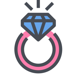 Engagement ring icon