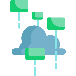 Cloud computing icon