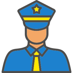 policía icono